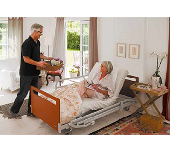 Cama con carro elevador